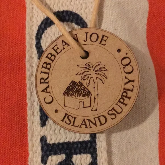 Gorgeous Caribbean Joe Beach bag!!! Canvas in Excellent condition! - Picture 2 of 4